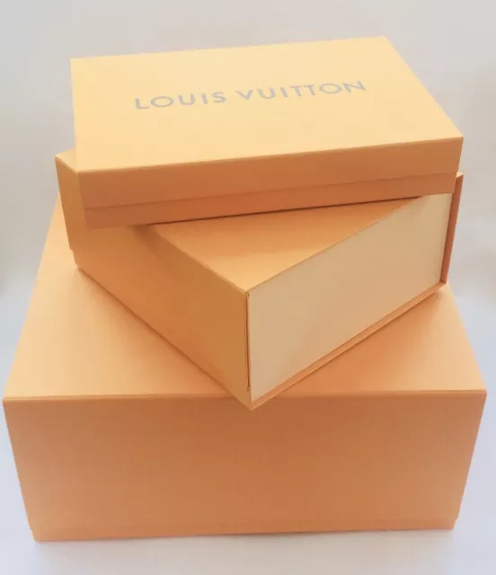Authentic LOUIS VUITTON LV Gift Box Magnetic Closure 10.5"x4