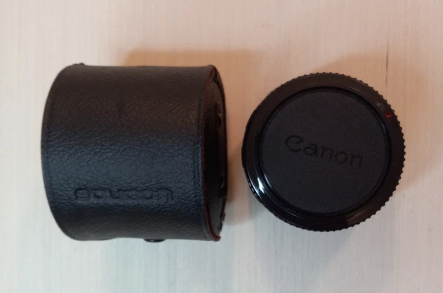 Soligor 2X Lens teleconverter for FD Canon mount manual focus lens AND CASE