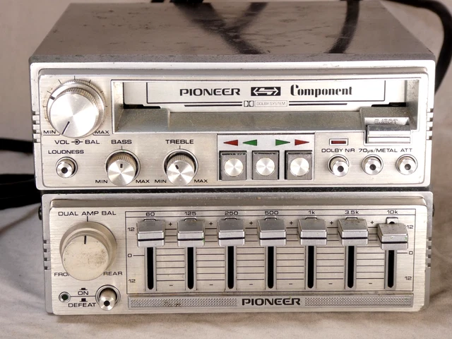 Pioneer Lonesome Carboy KP-E05 EQ-E01 GM-E04 Cassette Deck