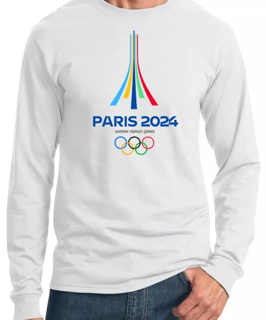 PARIS OLYMPIC GAMES LOGO 2024 White Long.webp