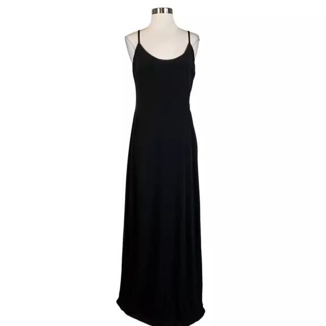 WOMEN'S FORMAL DRESS by AQUA Size XL Black Cutout Sleeveless Evening ...