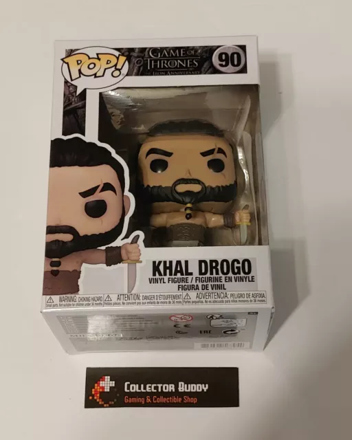 Funko Pop! Game of Thrones 90 Khal Drogo with Daggers Pop Vinyl GOT FU56795