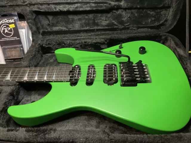 Jackson American Series Soloist™ SL3, Ebony Fingerboard, Satin Slime Green