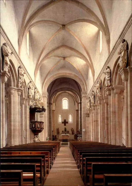 ILBENSTADT Basilika Kirche St. Peter & Paul Innenansicht Kirchen Motiv-Postkarte