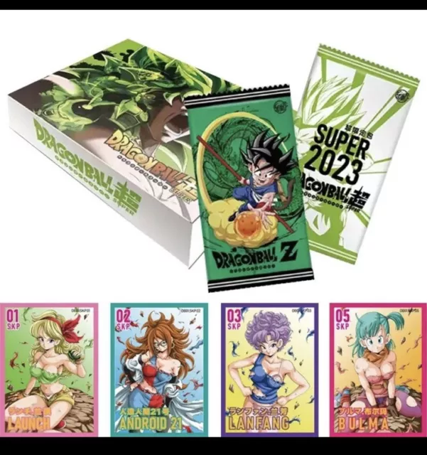 Dragon Ball TCG Display Doujin Trading Card Ultra Premium Booster NEW Broly Box