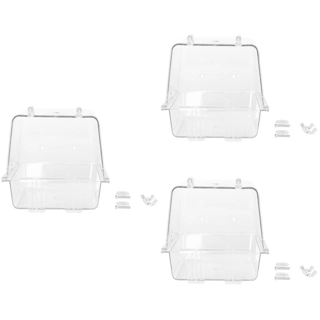 3 pcs Badewanne Vogel Dusche Bad Vogel Bad Keine-leckage Vogel Papagei Badewanne