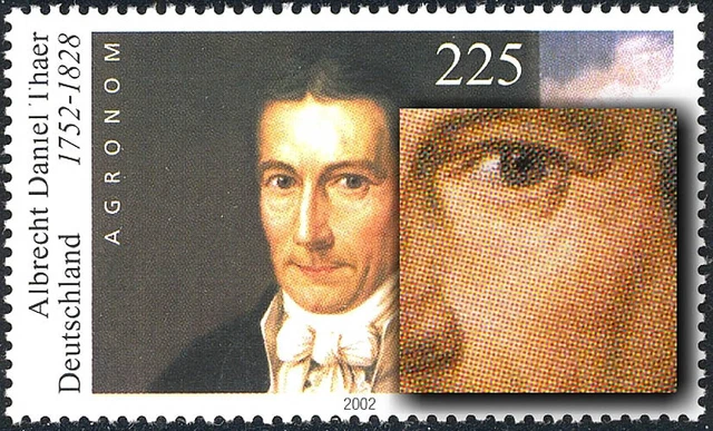 2255II Albrecht Daniel Thaer Type II, grid 15 / 75 degrees **