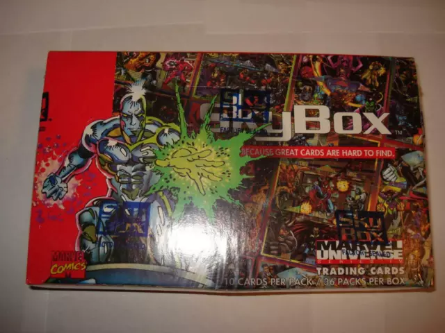 1993 Marvel Universe Series 4 IV Factory Sealed Trading Cards Box 36 Packs