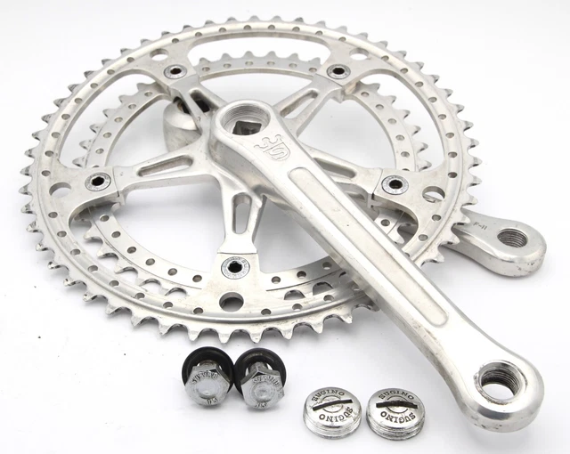 Pédalier Stronglight SPIDEL 106, 170mm, Ancien Vintage Pour Vélo (Peugeot, Campagnolo)