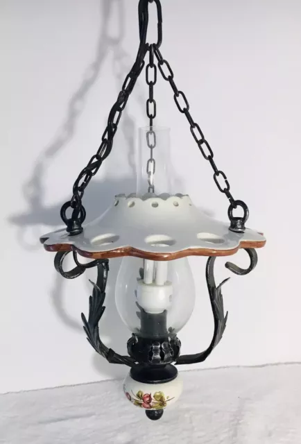 Lustre Ancien. Luminaire. Suspension. Lustre Vintage. Lampe. Lumière