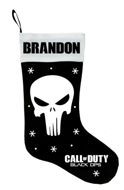 Call of Duty Christmas Stocking, Call of Duty Stocking, Call of Duty Gift Idea