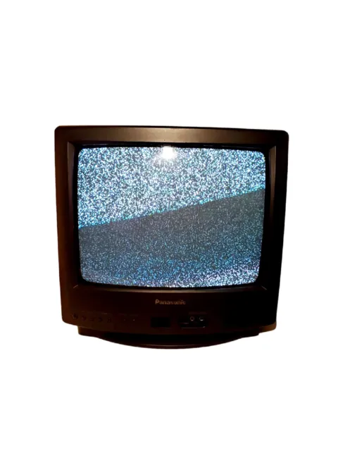 Panasonic 13” Model# CT-13R16V Color TV CRT Retro Gaming TV - NO REMOTE
