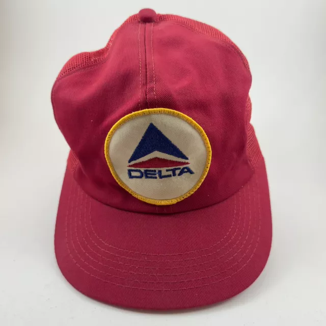 Vintage Delta Airlines, Red Baseball Cap