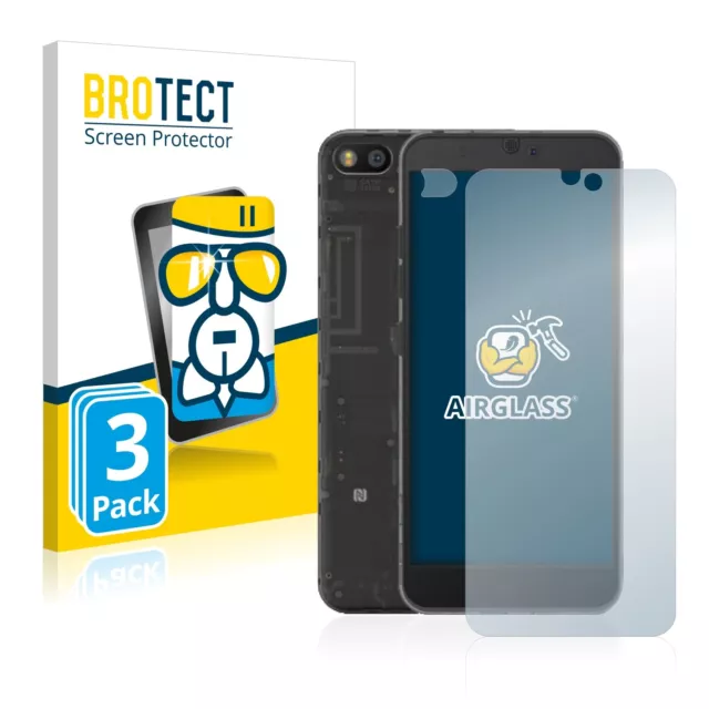 3x Flexible Protection Ecran Verre Film Protecteur pour Fairphone 3