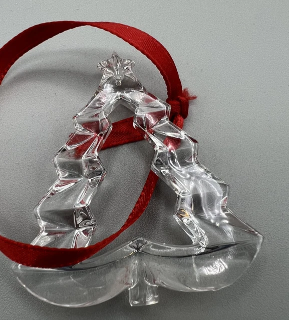 Gorham Ornament Christmas Collection Crystal Tree #C536  3 Inches Germany
