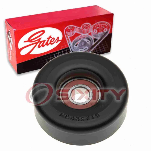 Gates DriveAlign Drive Belt Idler Pulley for 2005-2009 Land Rover LR3 4.0L tv