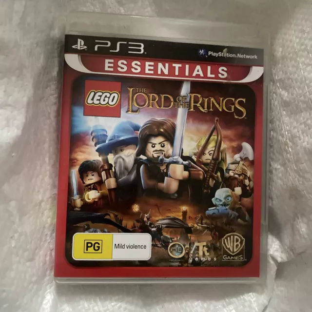 LEGO The Lord Of The Rings Sony PlayStation 3 PS3 Adventure Game