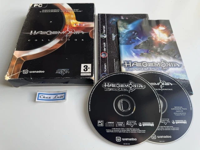 Haegemonia Collector (Legions Of Iron + The Solon Heritage) Sur PC - Version Française, Bon état