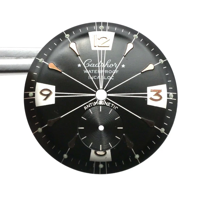 Cadran De Montre Dama 500, AS 984, 1123 – PRECIA 28,35mm – NOS (Neuf De Stock Ancien)
