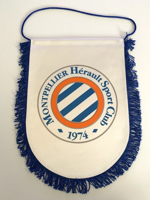 Fanion Vintage MHSC – Montpellier Hérault Sport Club – Avant 2000 – Rare