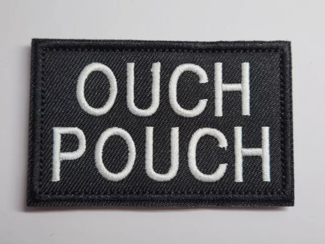 OUCH POUCH Hook and Loop Patch Badge Tactical Morale Military