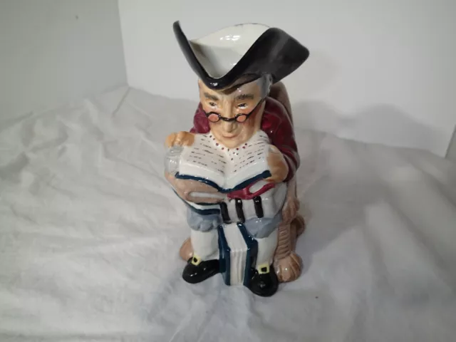 Roy Kirkham Pottery Staffordshire Town Clerk Toby Jug Excellent condition