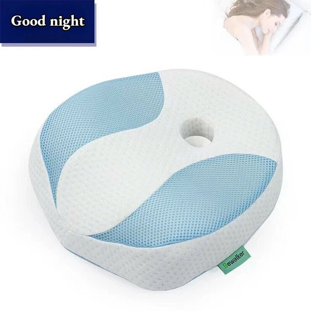 New Oval Memory Foam Pillow Orthopaedic Head Neck Back Support Pillow Sleeping