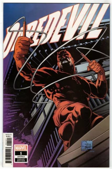 Daredevil #1 1:100 Quesada Hidden Gem Variant Marvel 2019 #613 Zdarsky VF/NM