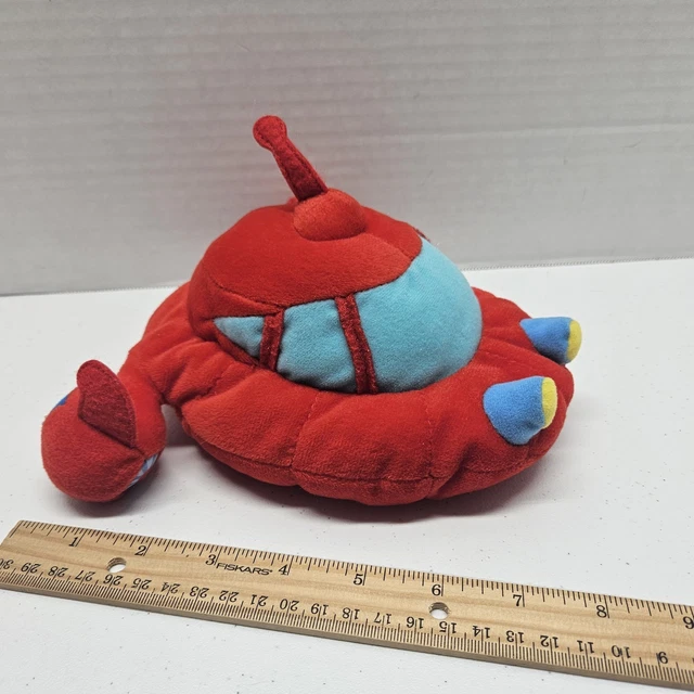 DISNEY LITTLE EINSTEINS ROCKET PLUSH Red Spaceship Stuffed Toy