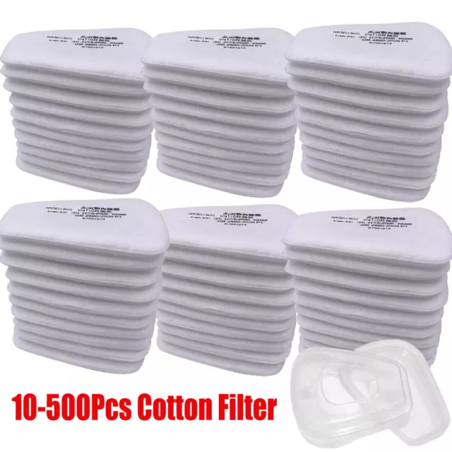 5N11 Cotton Filter /Cover Replacement For 6100 6200 6800 7502 Respirator Filters