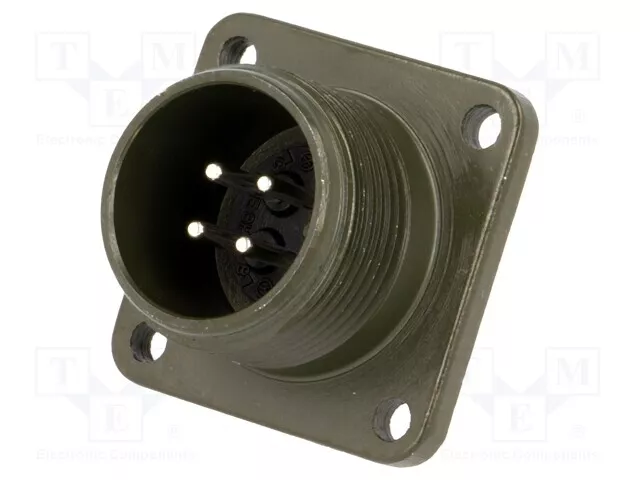 Terminal Connector: Round Series: DS / Ms Connector Male Pin: 4 Soldering