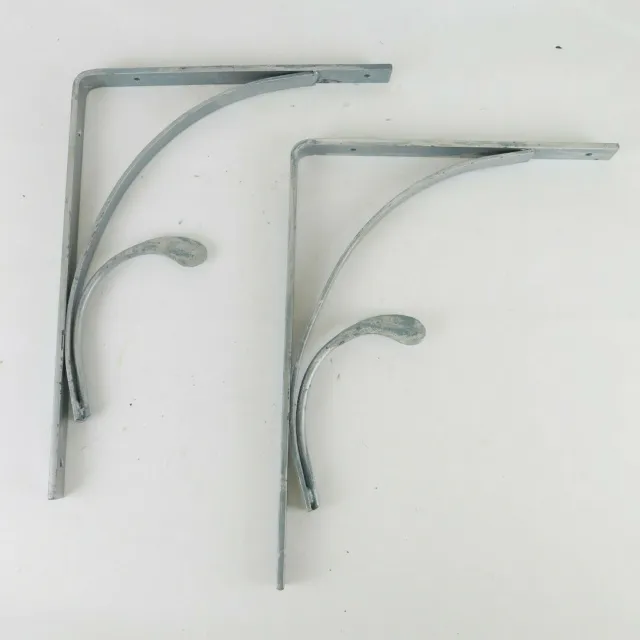 Two Brackets For Shelf Wrought Iron Forged Shelf Brackets Cistern Brackets CH4