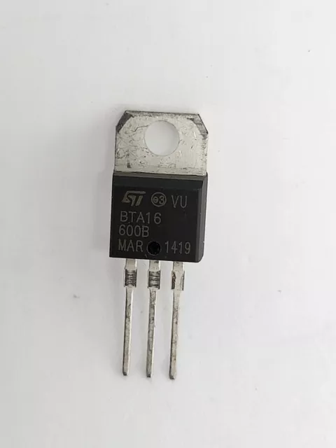 Triac BTA16-600B - 16 A/600V - TO220