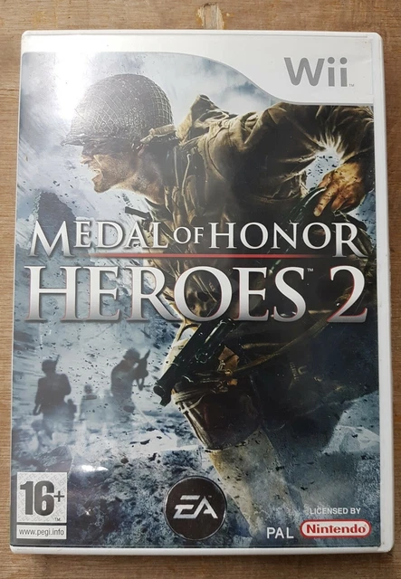 Medal Of Honour Heroes 2 Game Nintendo Wii PAL Complete