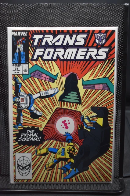 Transformers #61 Marvel 1989 Low Print Run 1st Appearance of Unicron Keeper 9.2