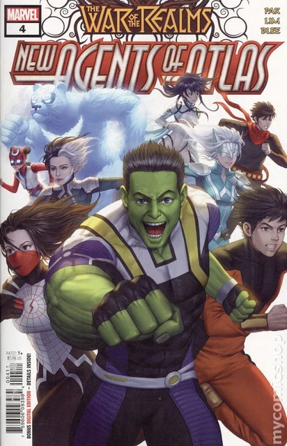 War of the Realms New Agents of Atlas #4A Shim NM 2019 Stock Image