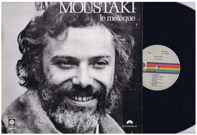 GEORGES MOUSTAKI LE METEQUE POLYDOR MP2144 Japan OBI VINYL