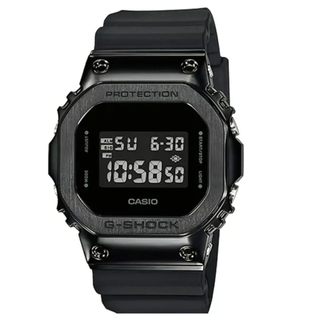 NEW CASIO G-SHOCK Black Men's Watch - GM-5600B-1 Black Ion Bezel $124. ...