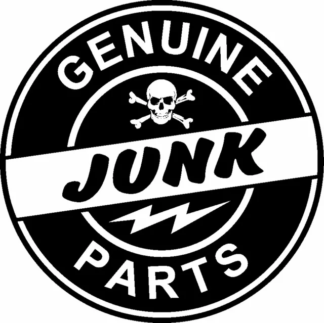 Old School Junk Black Rat Fink Rat Rod Hot Muscle Vintage Performance Sticker