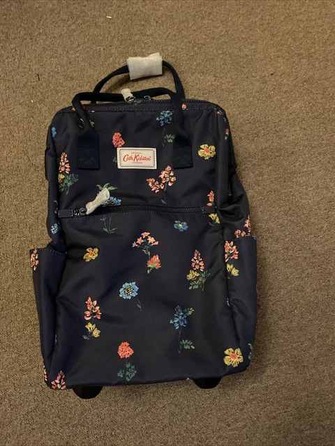 CATH KIDSTON WHEELED Backpack BNWT Twilight Sprig NWT 37.00
