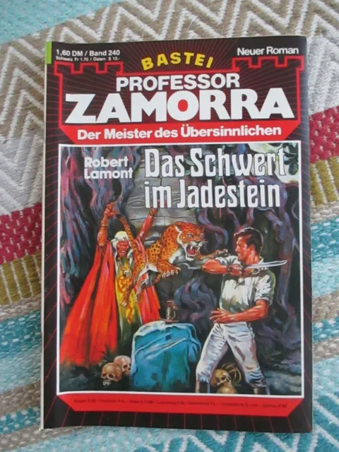 Professor Zamorra Heft 240, Bastei-Verlag, Heftroman