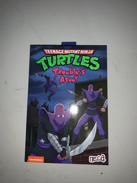 NECA Teenage Mutant Ninja Turtles | Foot Soldier - Troubles A Foot Action Figure