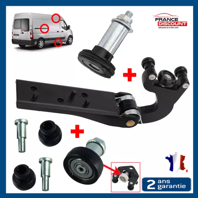 Galet de Porte Latérale Coulissante DROITE pour MASTER 3 777950673R 745961469R