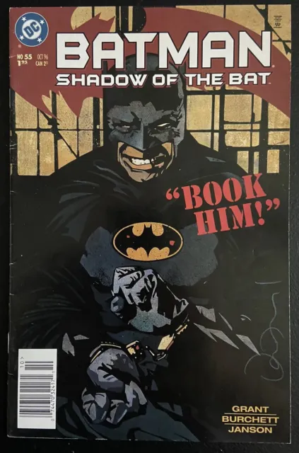 * Batman shadow of the bat #55 Newsstand DC Comics Combine shipping