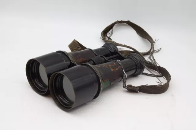 Chevalier L. Petit Fabt Paris French Military Field Binoculars (1880s)