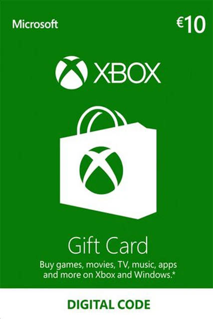 Xbox Live - 10 EUR Carta Regalo Xbox Live Codice Digital - IT
