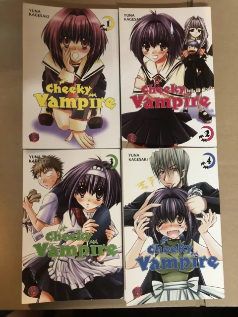 Manga „Cheeky Vampire“ Band 1-4 Deutsch Carlsen Verlag Yuna Kagesaki