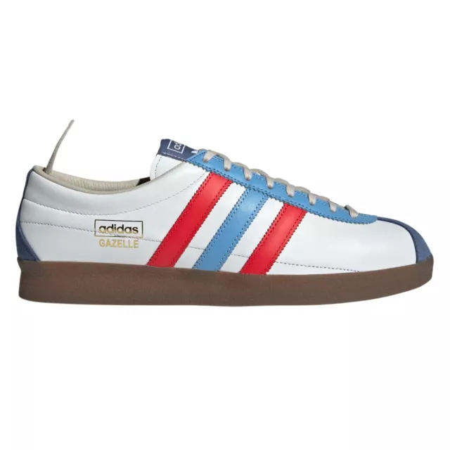ADIDAS DA UOMO Originali Gazelle Icona Scarpe Vintage IN Bianco