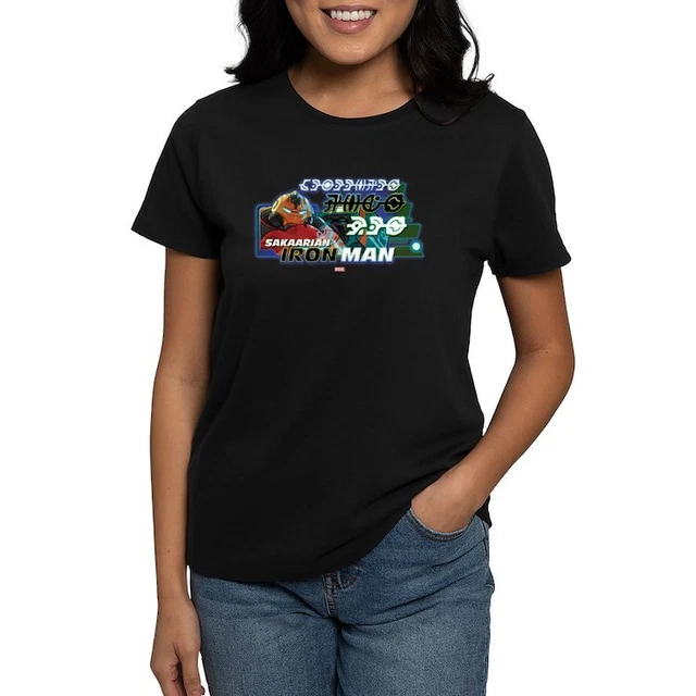 CafePress What If...? Sakaarian Iron Man T Shirt Womens T-Shirt (1170559075)