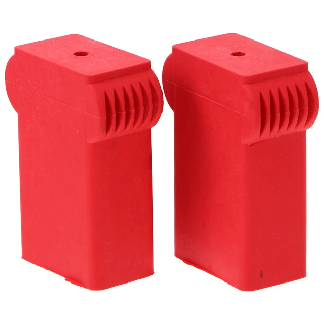 CCYKXA Ladder End Caps, 4 Pieces Non-Slip Rubber Ladder Foot Caps, Replacement Ladder Protector Black 87185259 - View #11